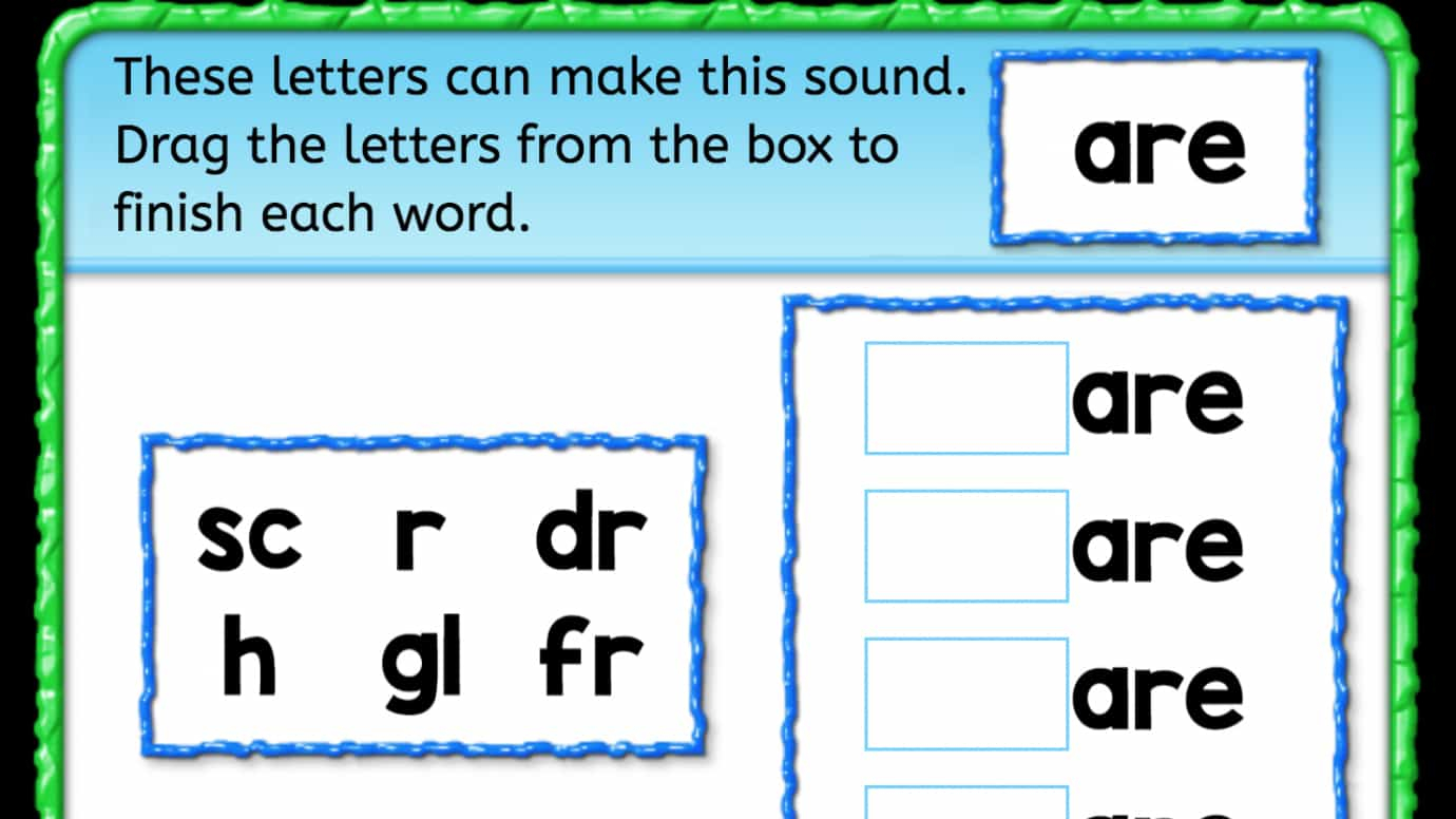 ARE Ending Sounds
