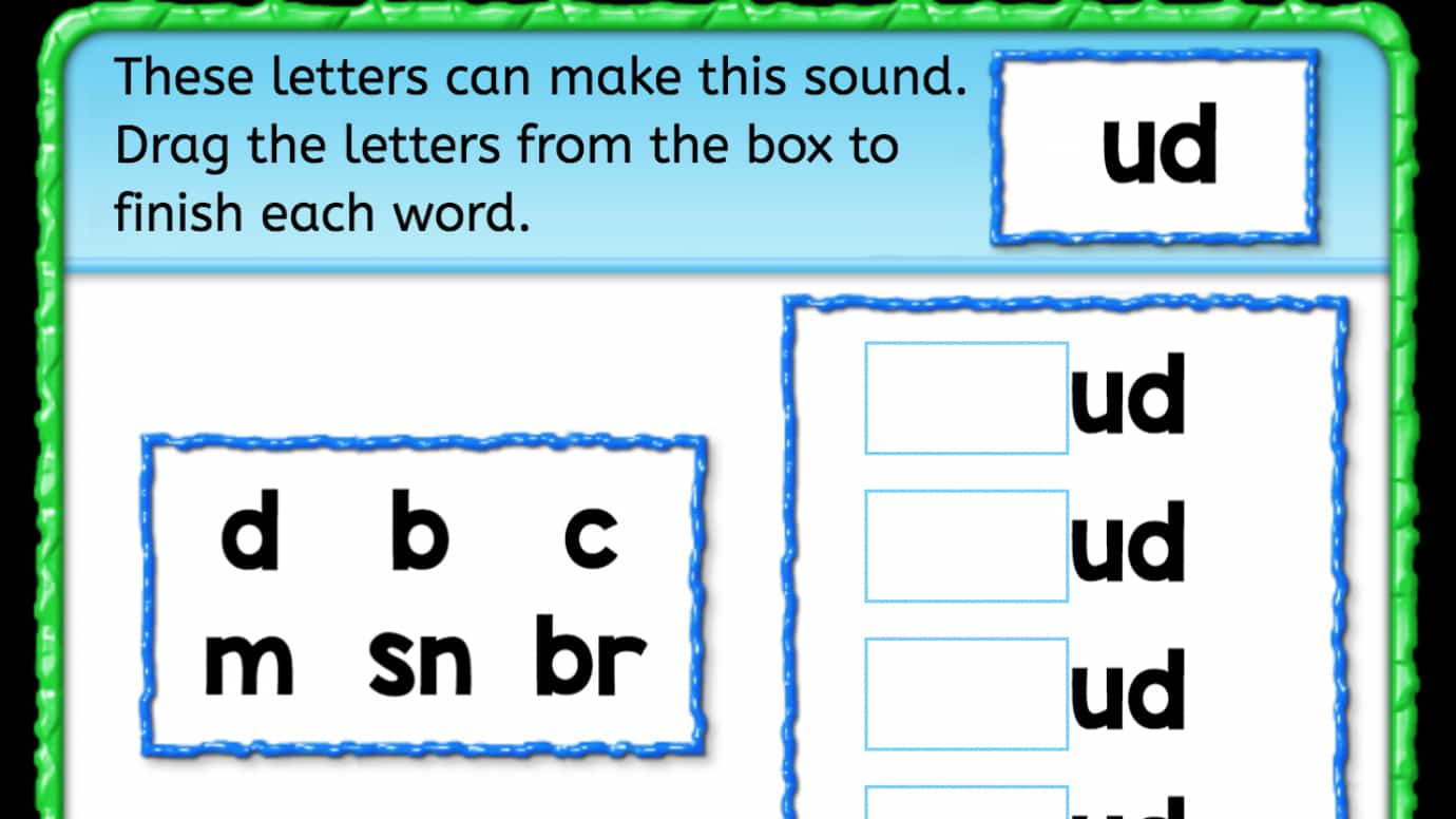 Worksheets Ending Sounds Worksheets ud ending sounds interactive worksheets anywhere teacher sounds
