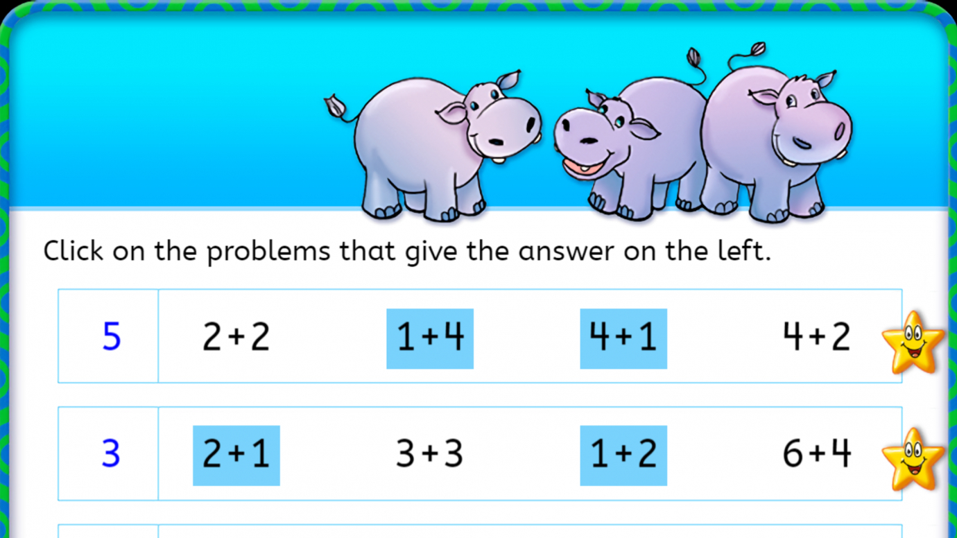 Find Addition Problems that Equal the Sums