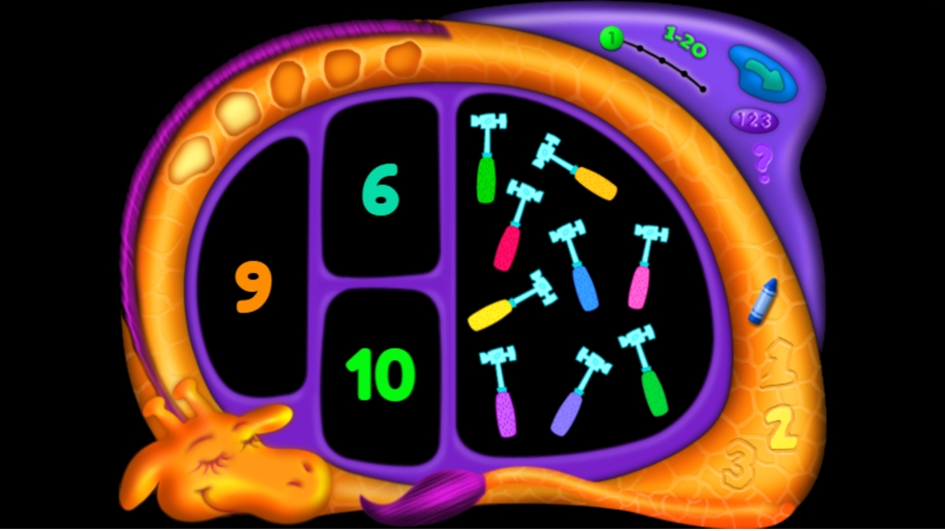 Flash Action Numbers 1-100