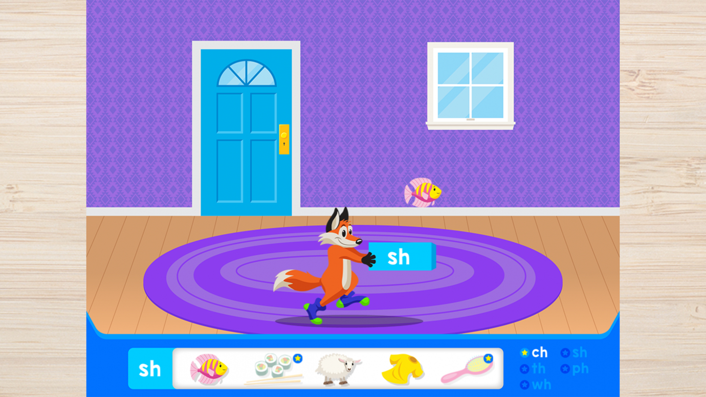 Fox Fills the Box: Consonant Digraphs