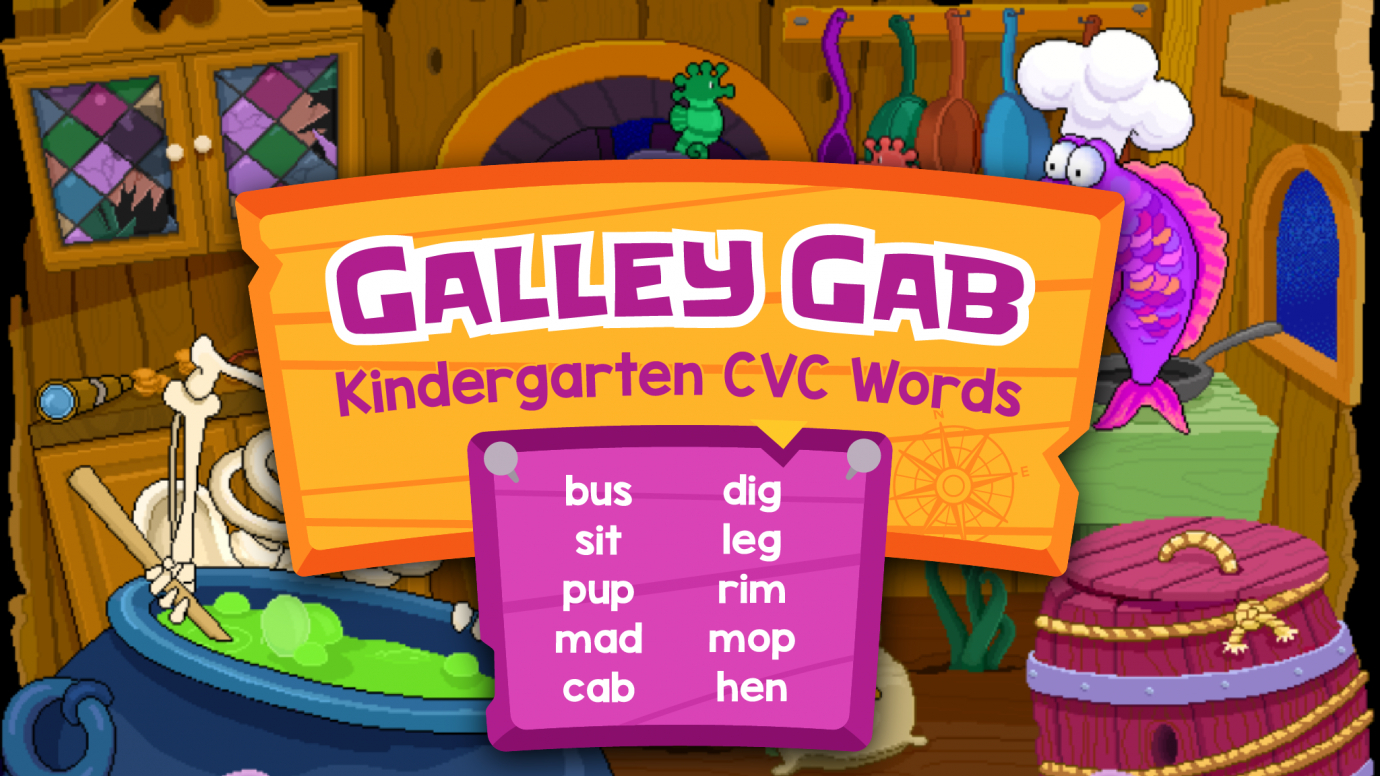 Galley Gab: Kindergarten CVC Words