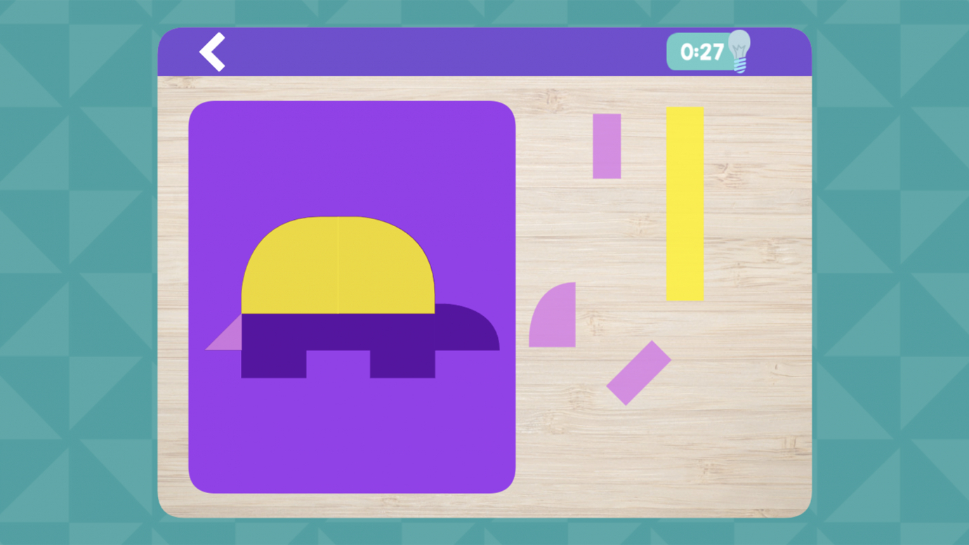 Make It With Shapes: Animals: K
