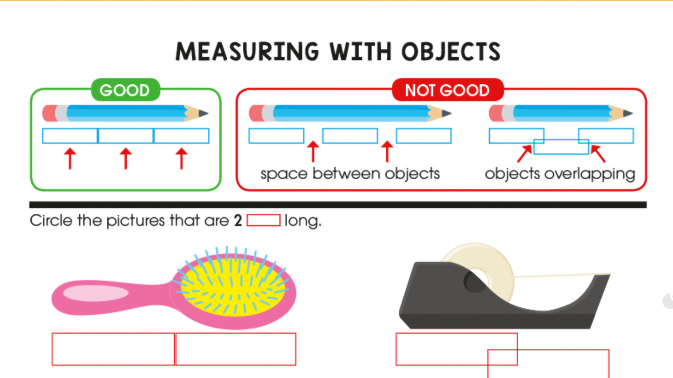 Measuring with Objects: 1st