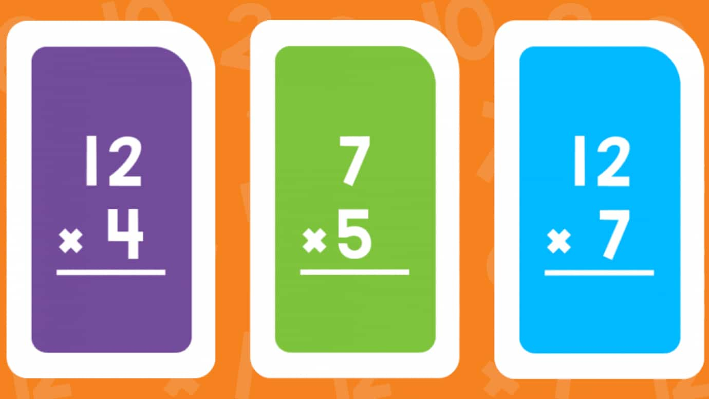 Multiplication Flash Cards