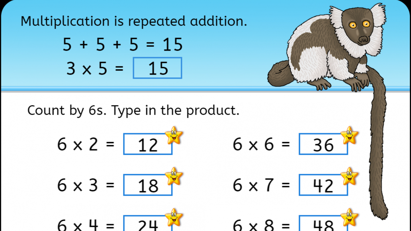 Multiplication is Repeated Addition: 6-9