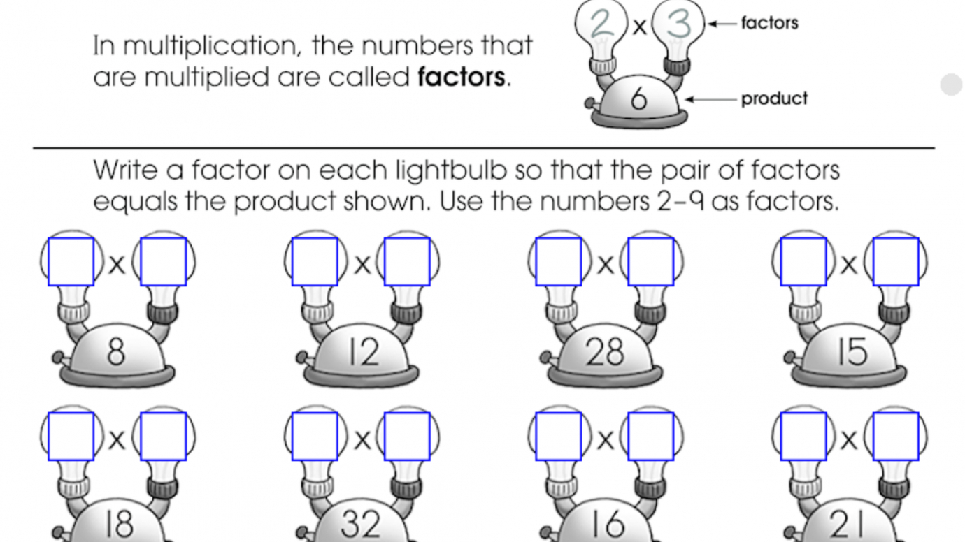 Multiply to Solve the Riddle