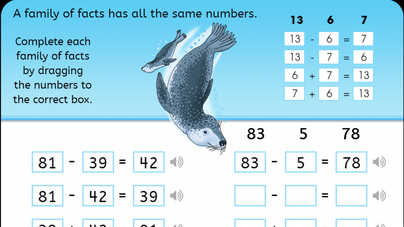 Number Family: Subtraction