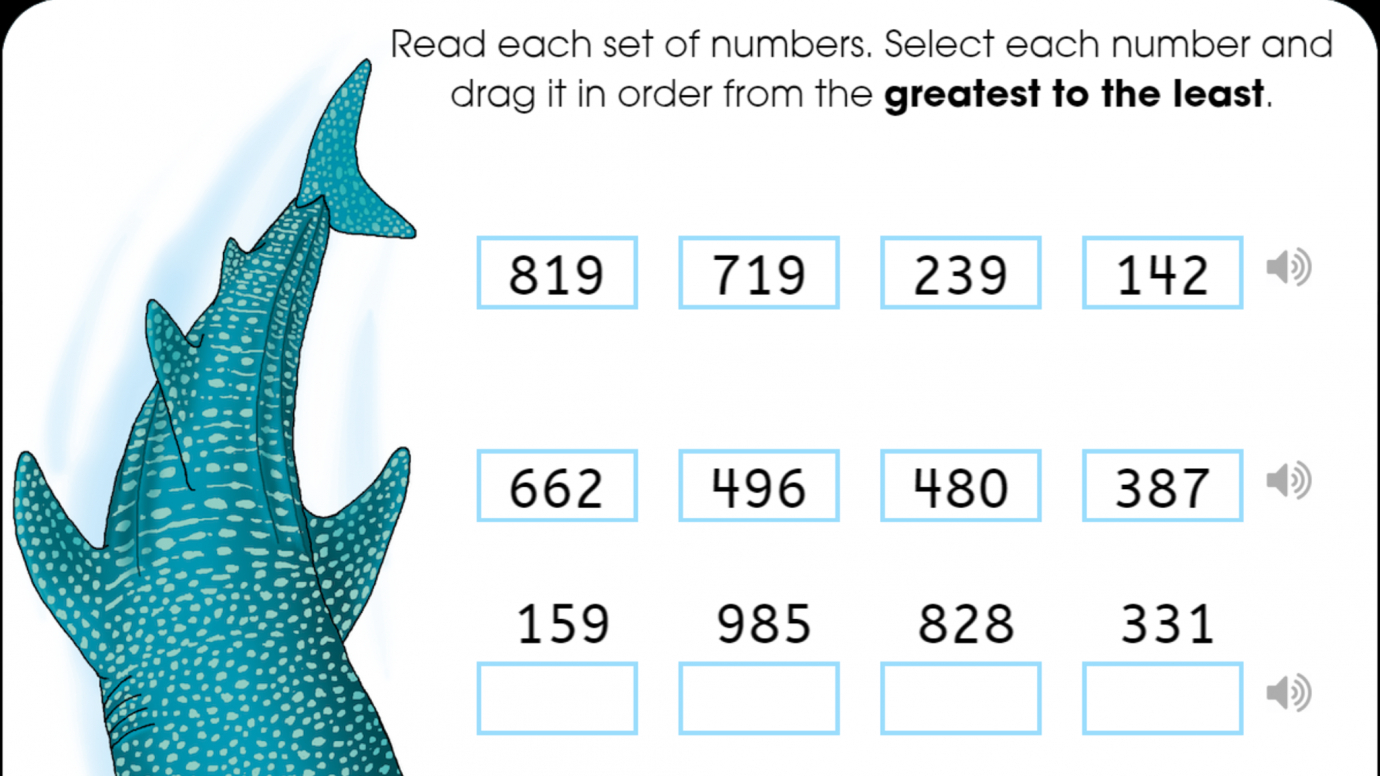Order the Numbers: Greatest to Least