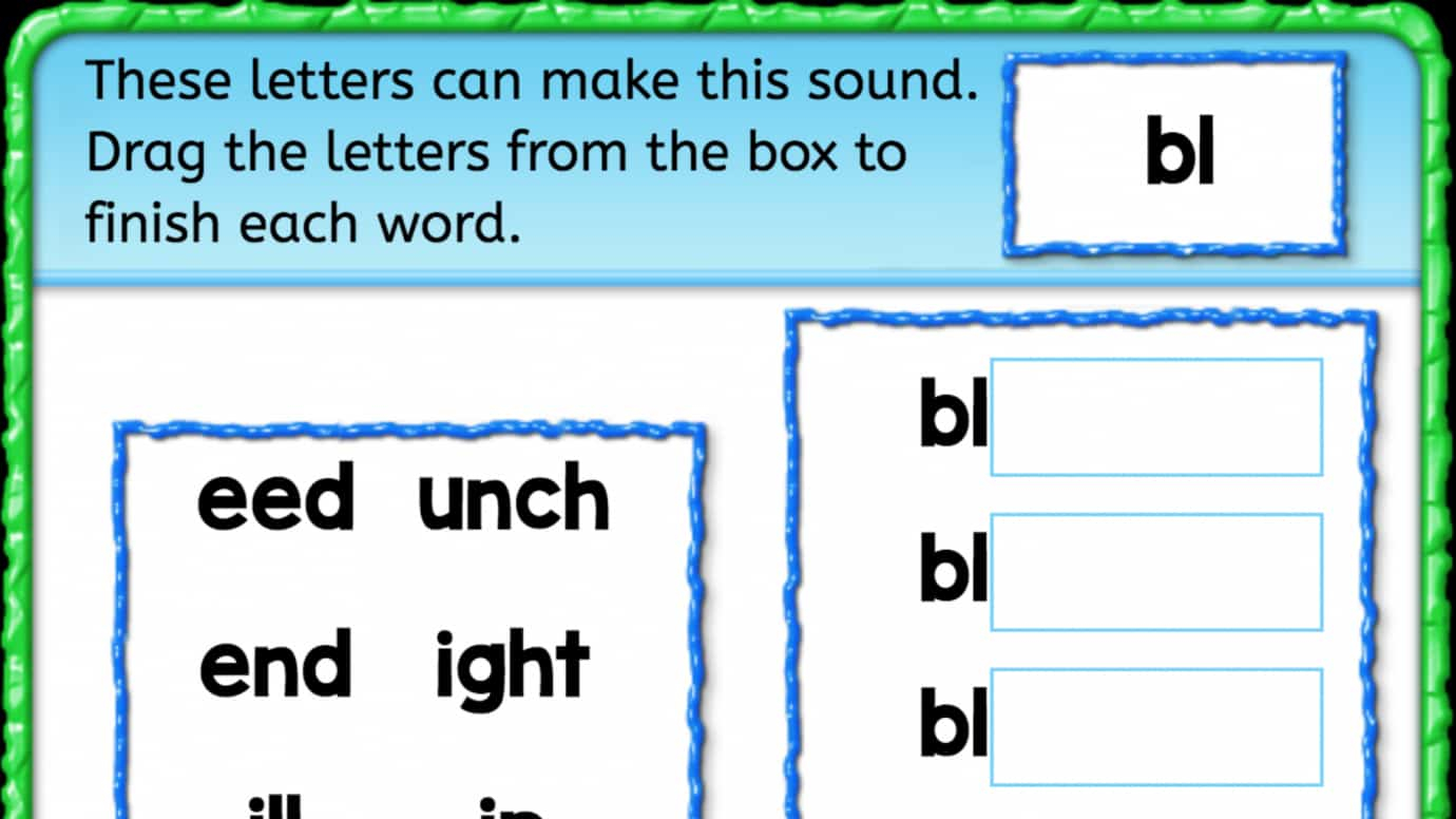 Beginning Sounds 'bl'