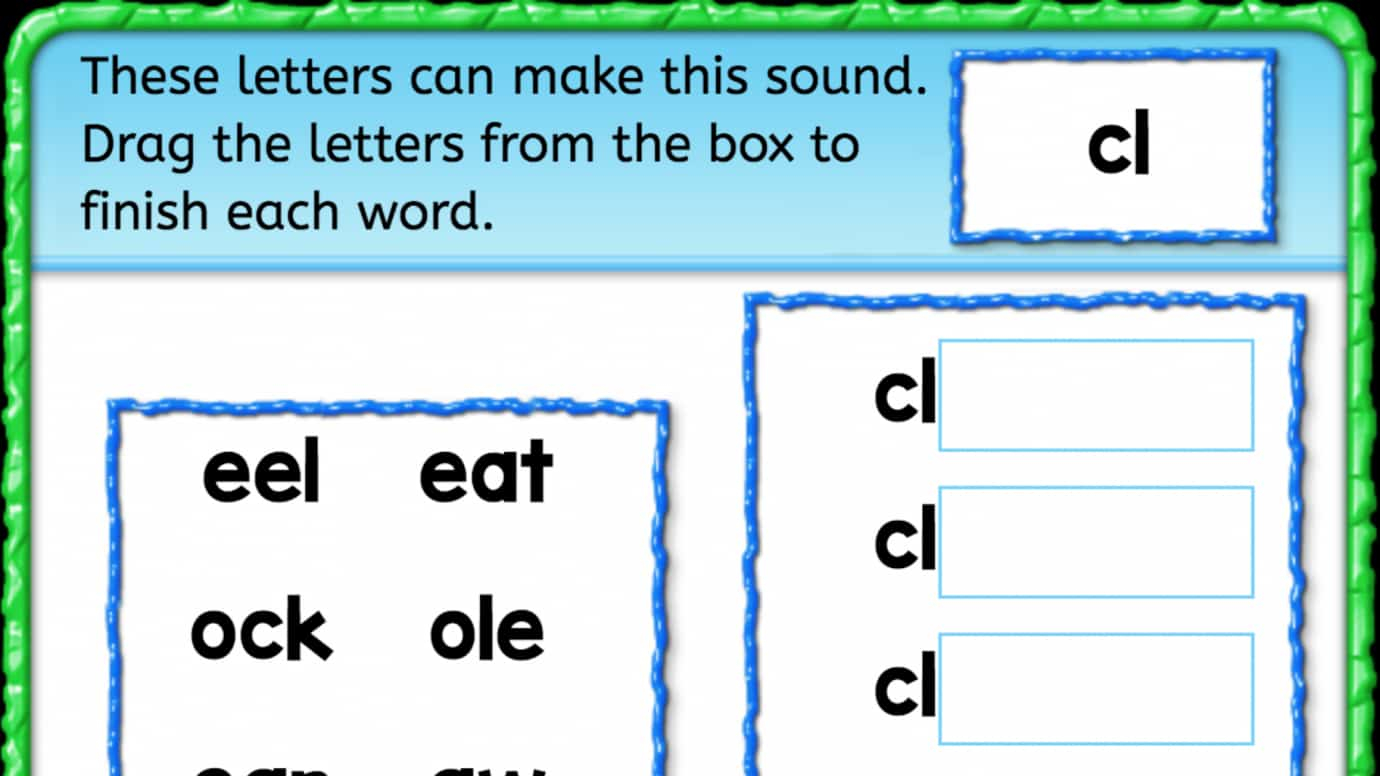 Beginning Sounds 'cl'