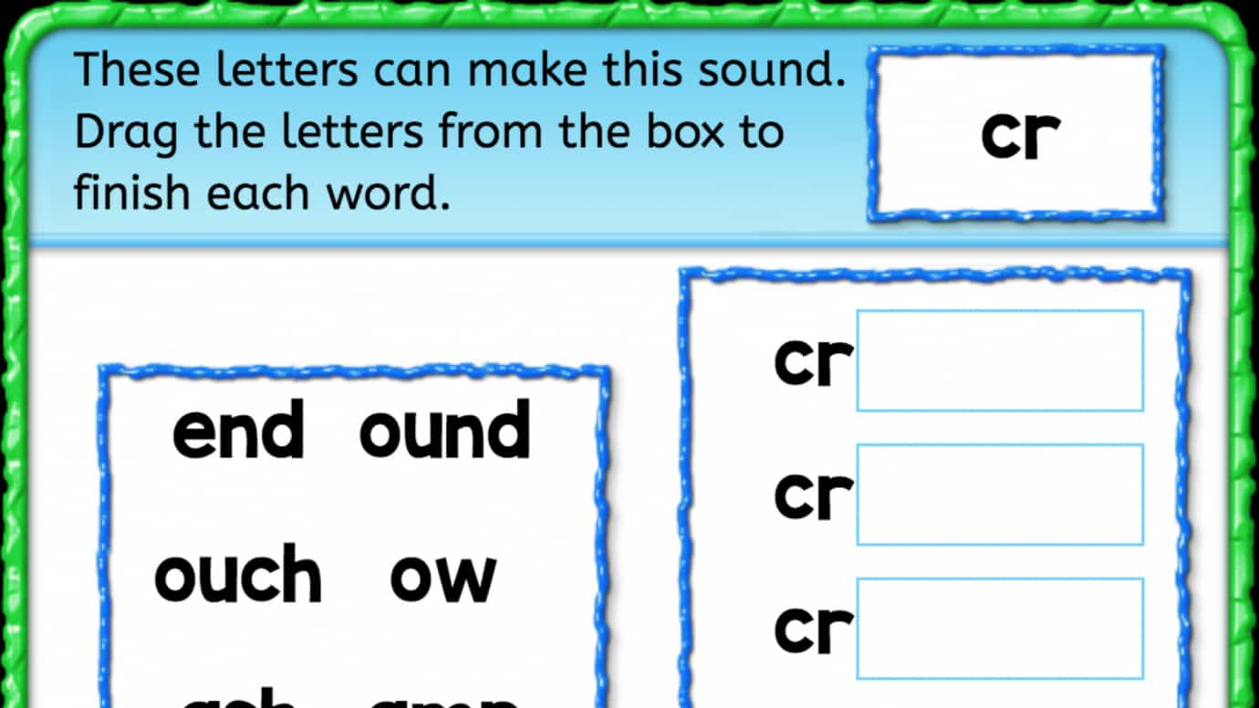 Beginning Sounds 'cr'