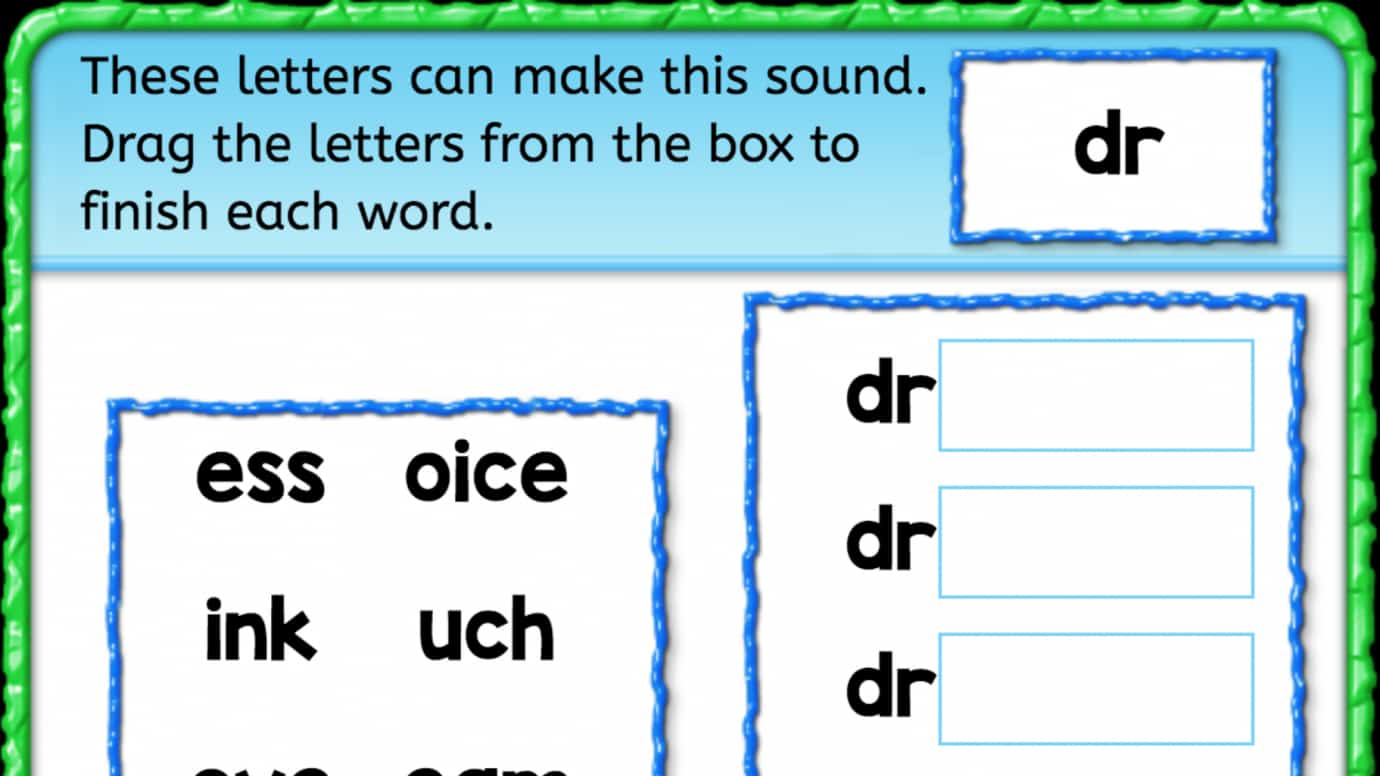 Beginning Sounds 'dr'