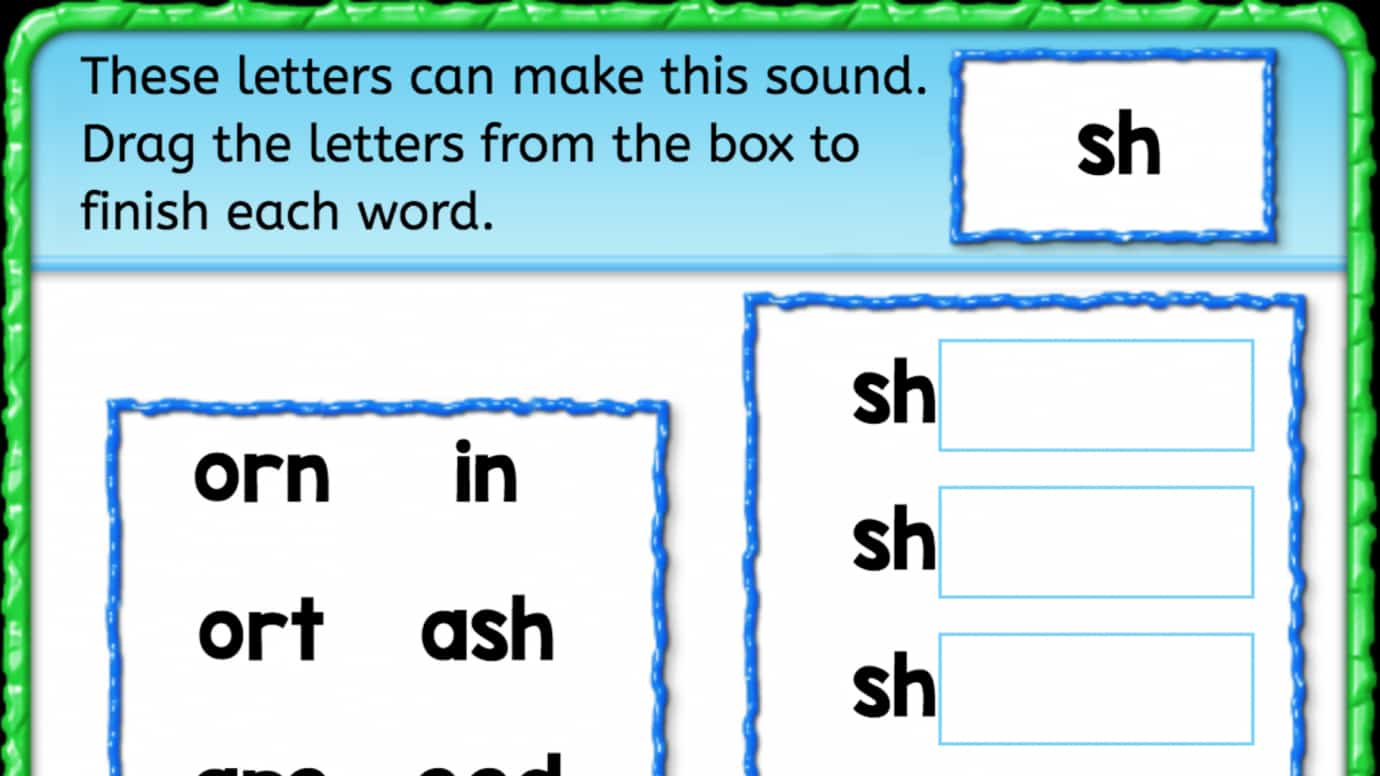 Beginning Sounds 'sh'