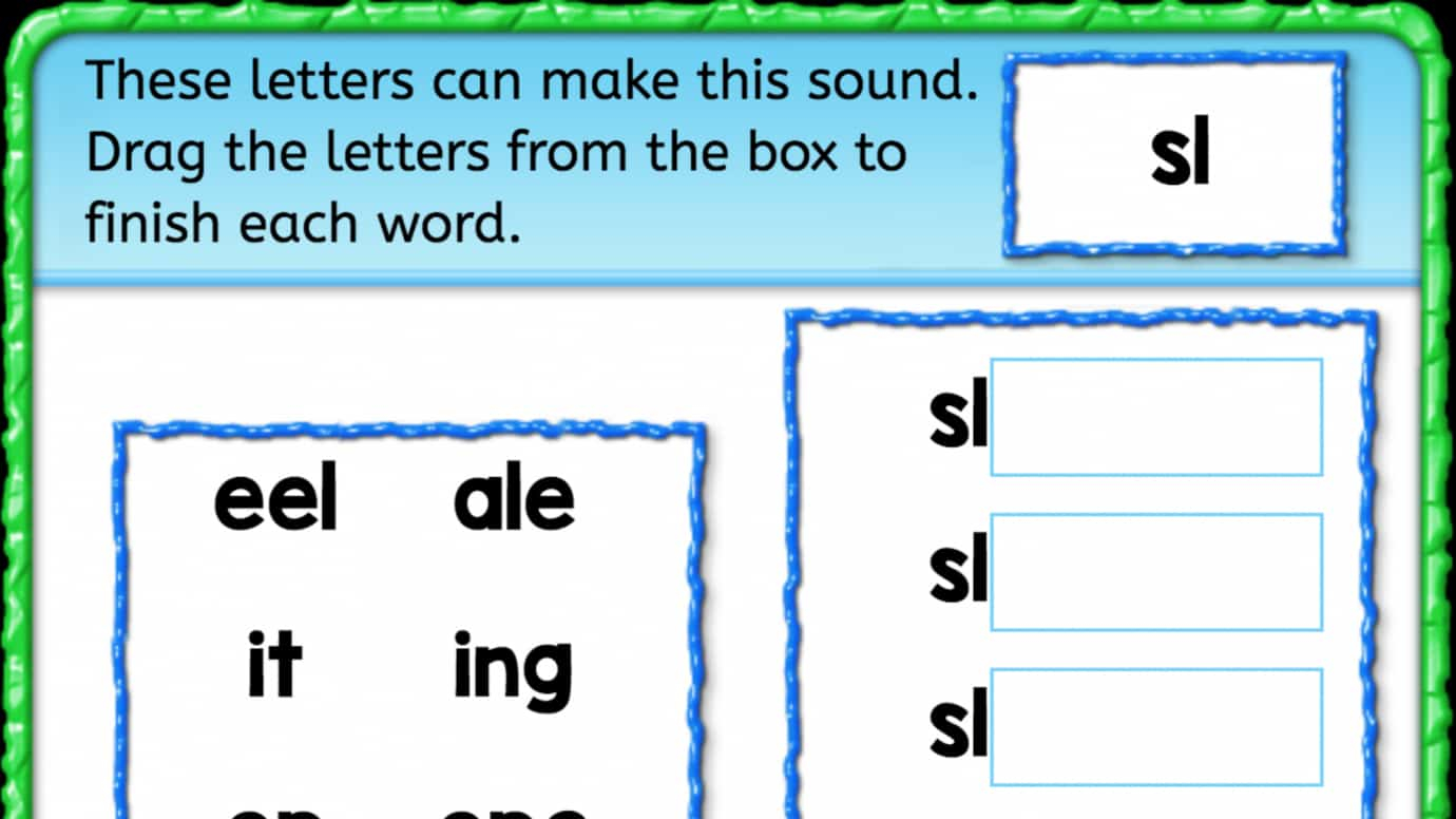 Beginning Sounds 'sl'