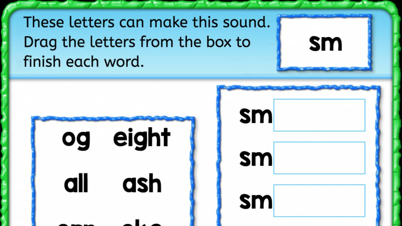 Beginning Sounds 'sm'