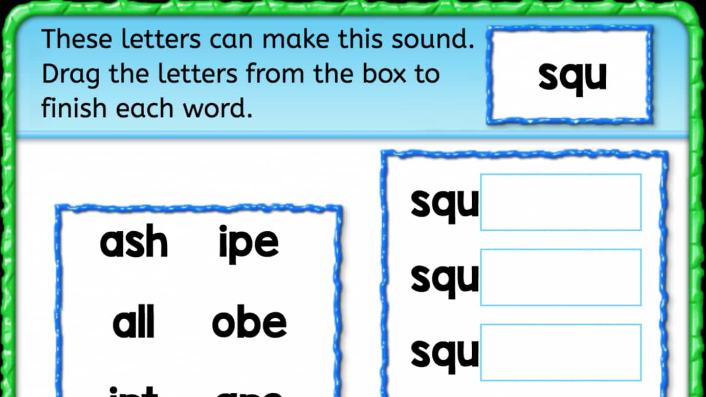 Beginning Sounds 'squ'