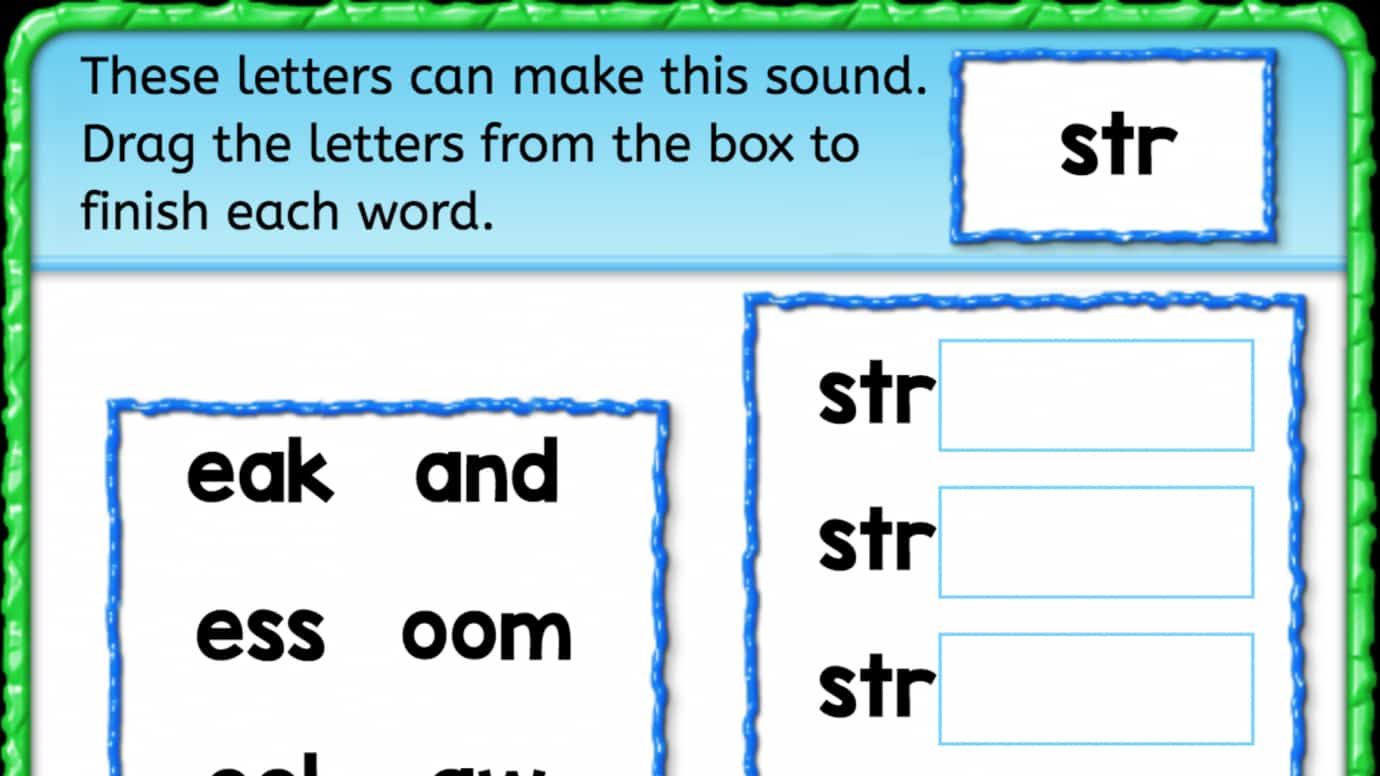Beginning Sounds 'str'