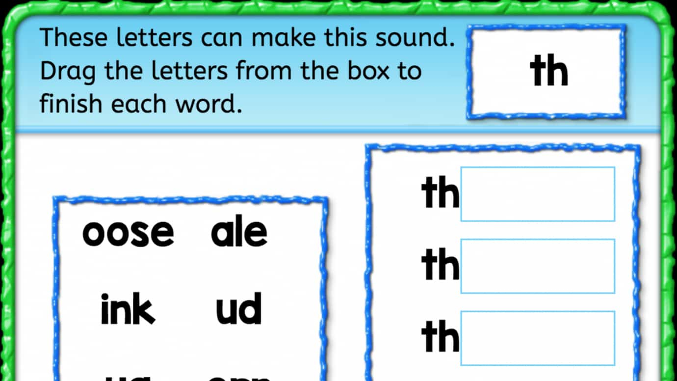 Beginning Sounds 'th'