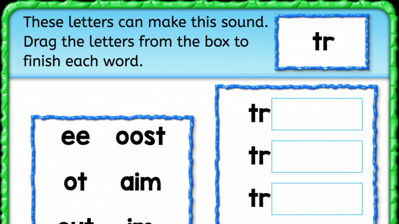 Beginning Sounds 'tr'