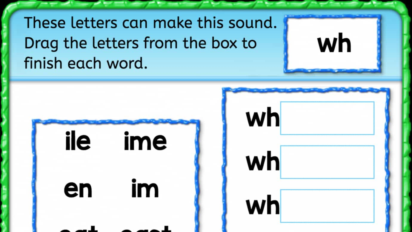 Beginning Sounds 'wh'