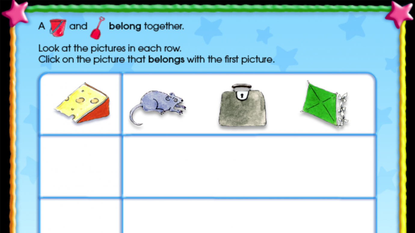 Reading Readiness: Belong Together: P