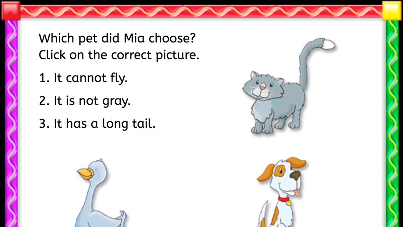 Reading Sentences: Thinking Skills: K