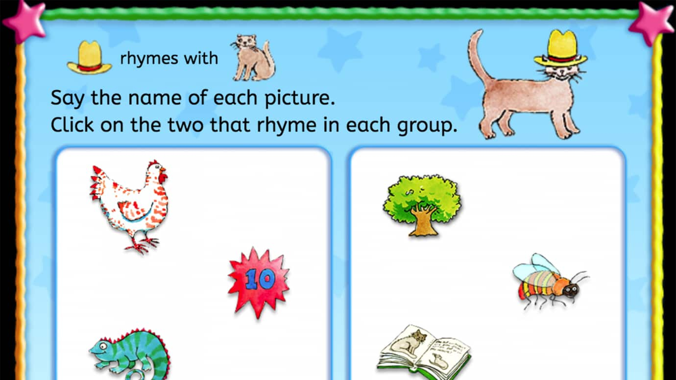 Rhyming Pictures - P