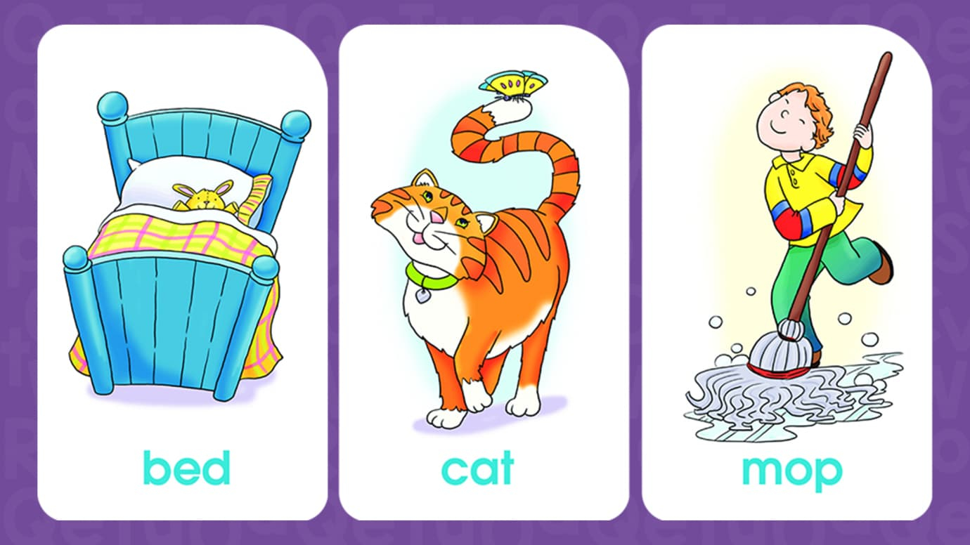 Rhyming Words Flash Cards: PK - Set 2