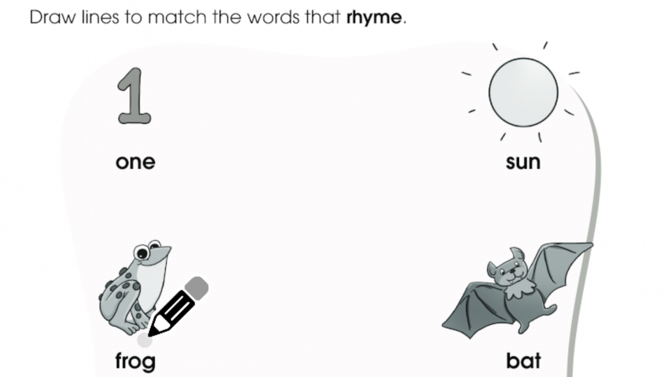 Match Rhyming Words: Set 1