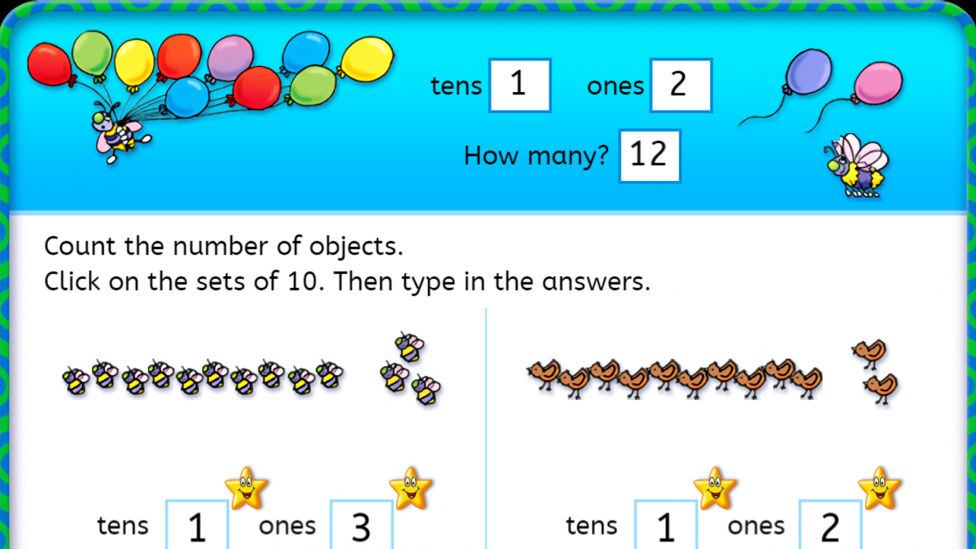 Sets of Tens and Ones: Kindergarten