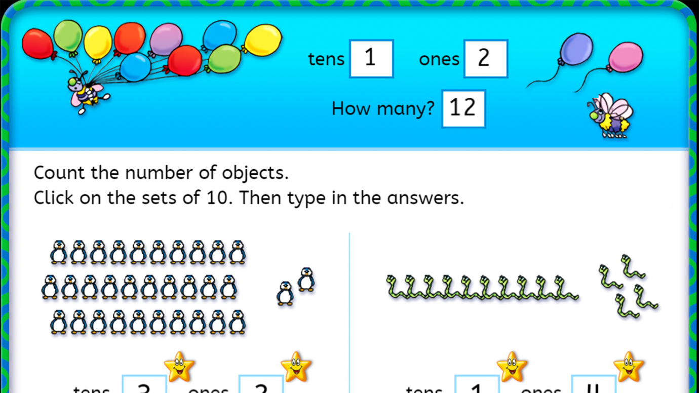 Sets of Tens and Ones: First Grade