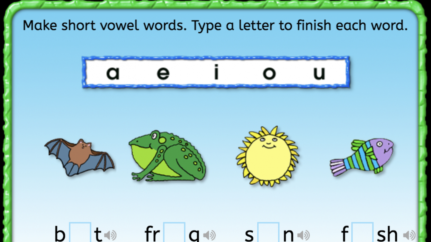 Short Vowel Sounds: K