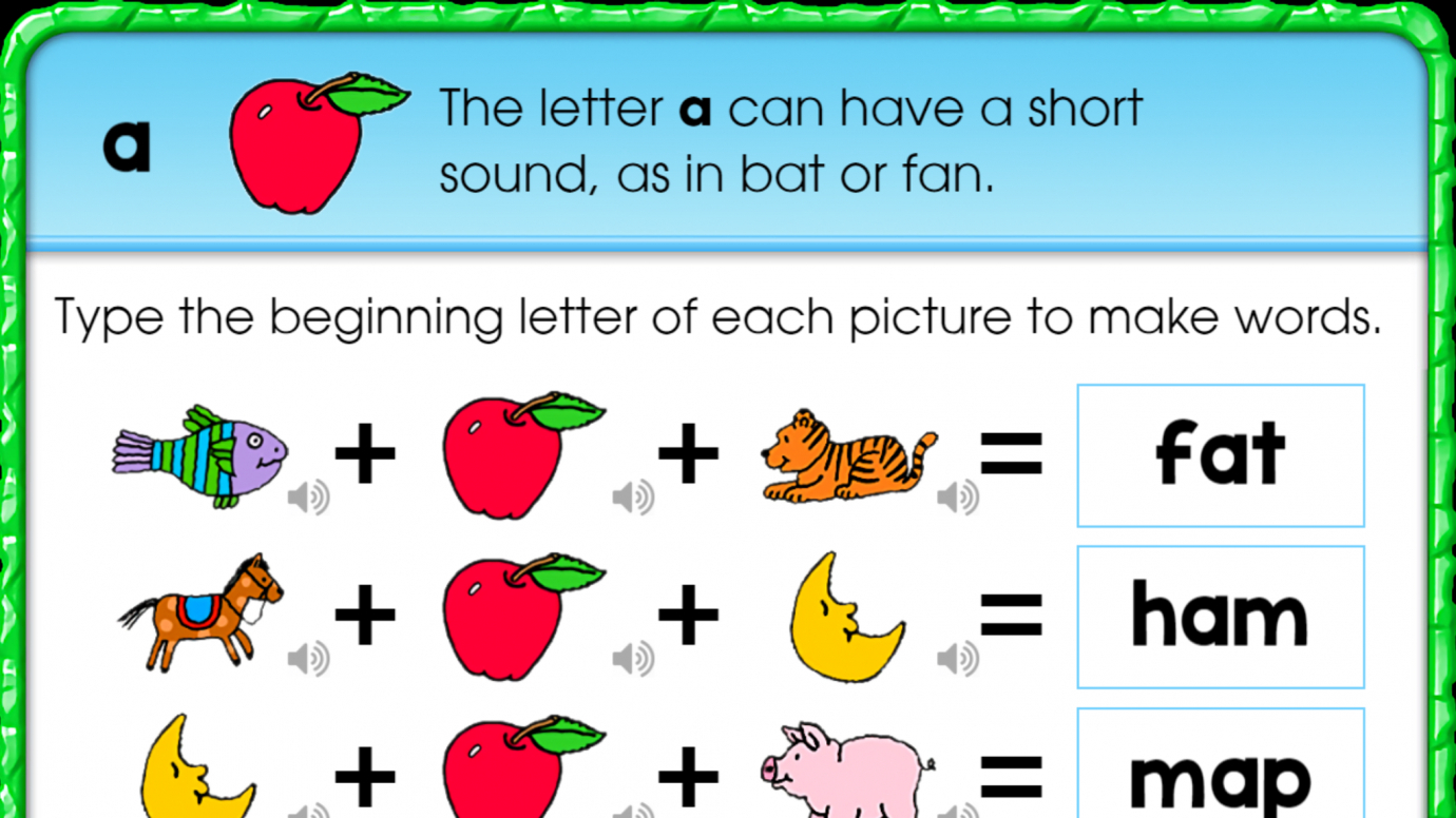 Short Vowels: Spelling Words with Beginning Letter Sounds