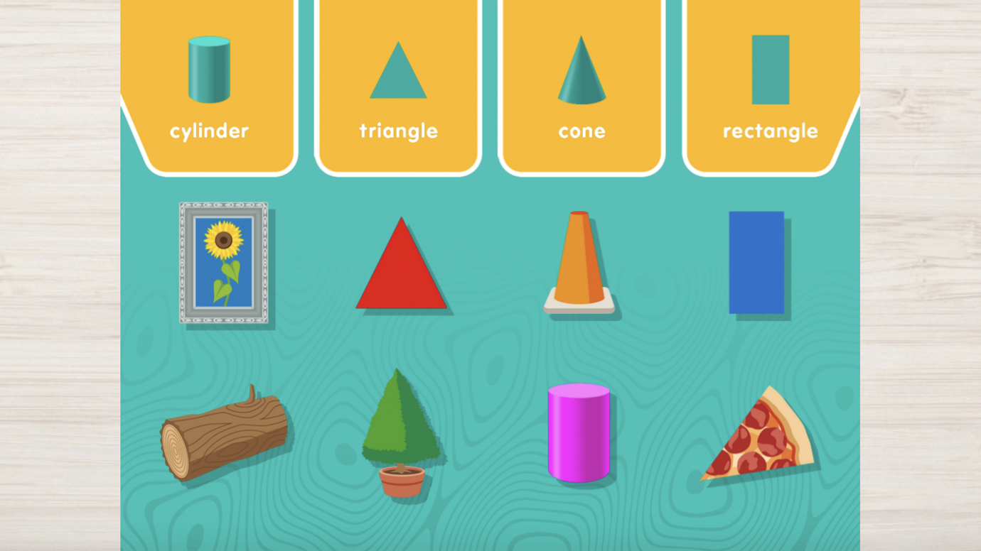 Sort My 2D & 3D Shapes: Kindergarten