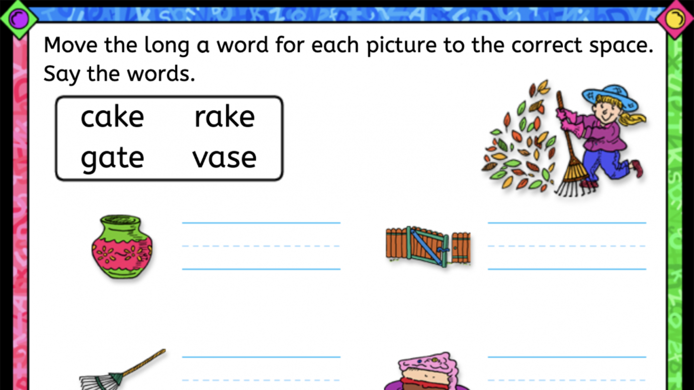 Long Vowel Words: CVCe: 1st