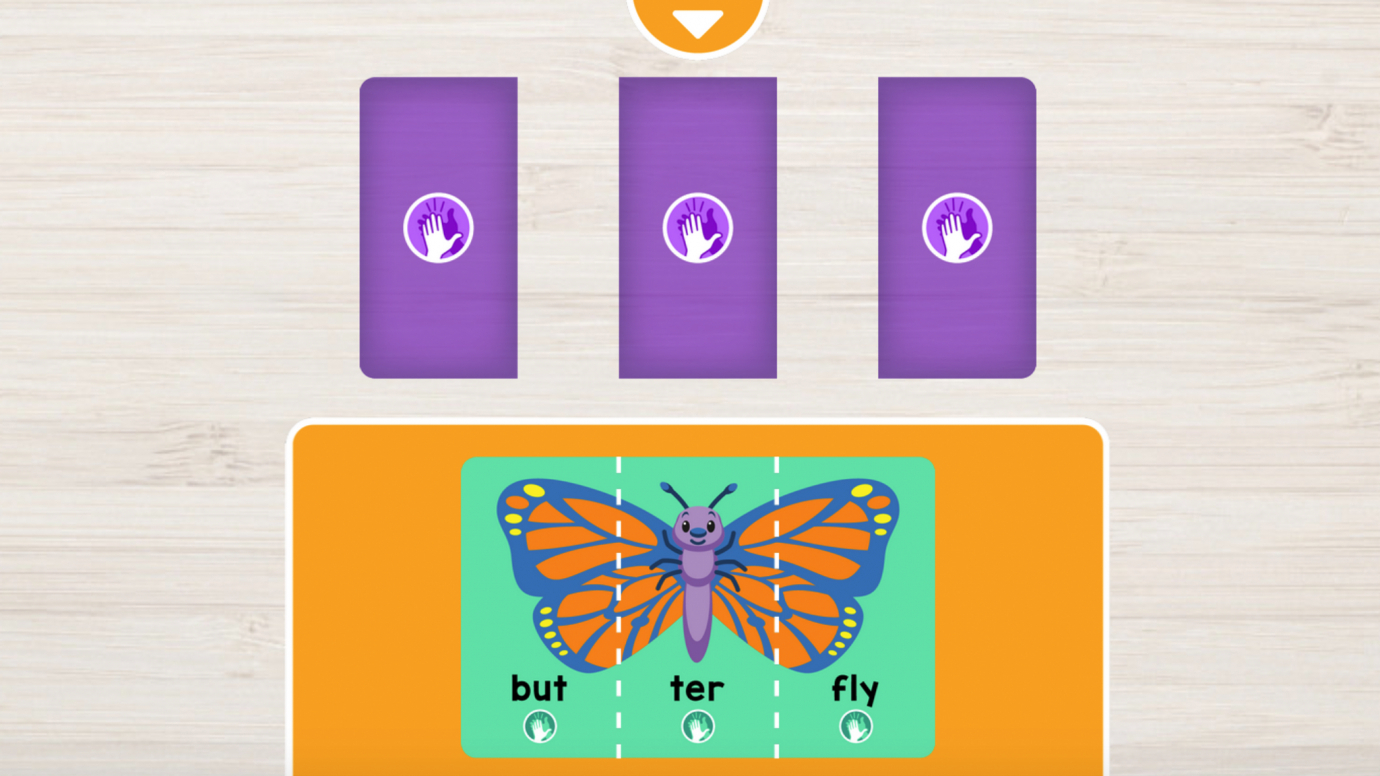 Syllable Split-Up: Kindergarten Set 1