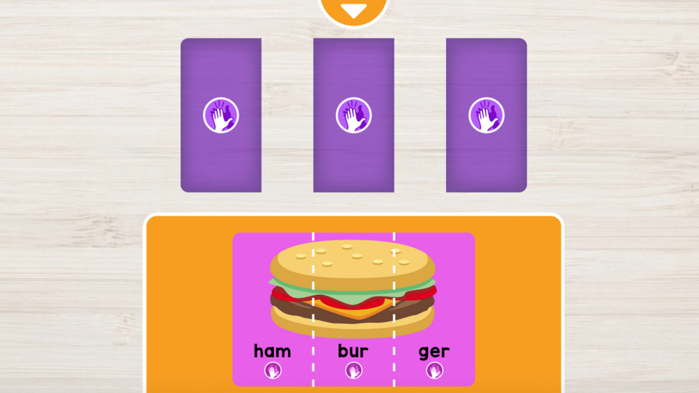 Syllable Split-Up: Kindergarten Set 2