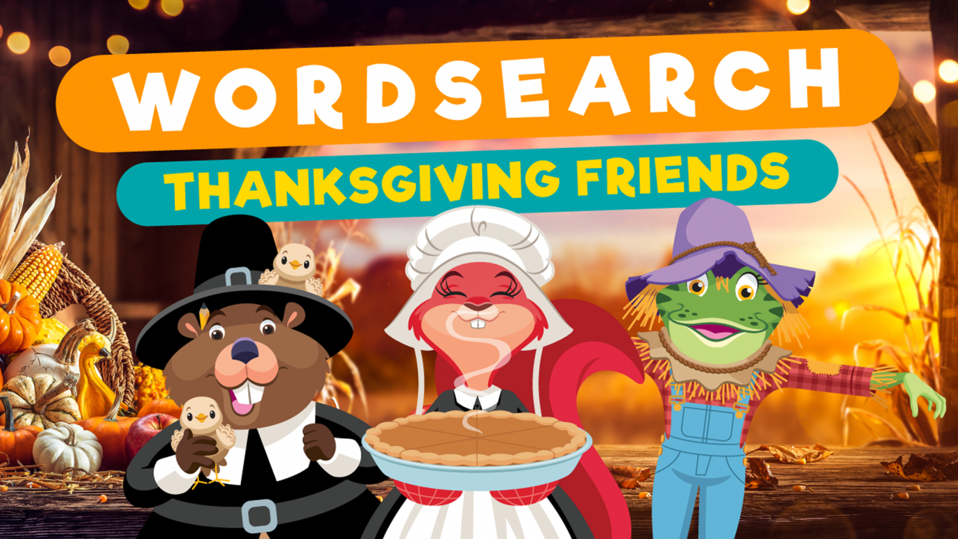 Wordsearch: Thanksgiving Friends