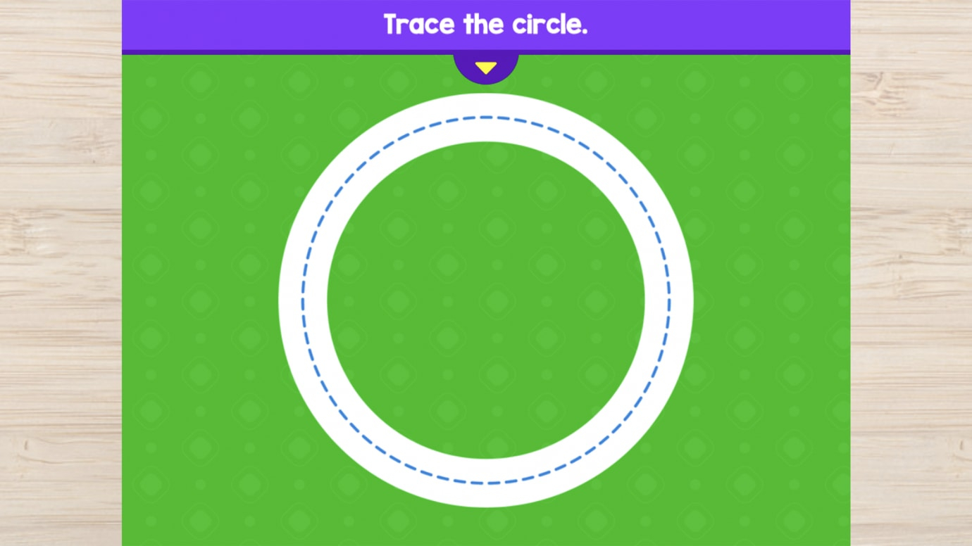 Tracing Shapes with Charlie - P