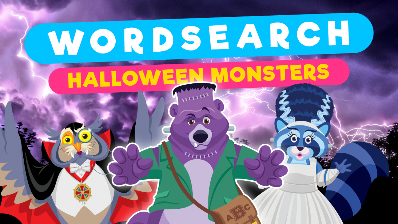 Wordsearch: Halloween Monsters