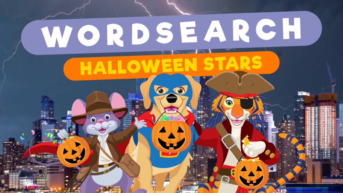 Wordsearch: Halloween Stars
